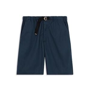 Kenzo Men Elasticized Regular Fit Belt Shorts Navy Size M